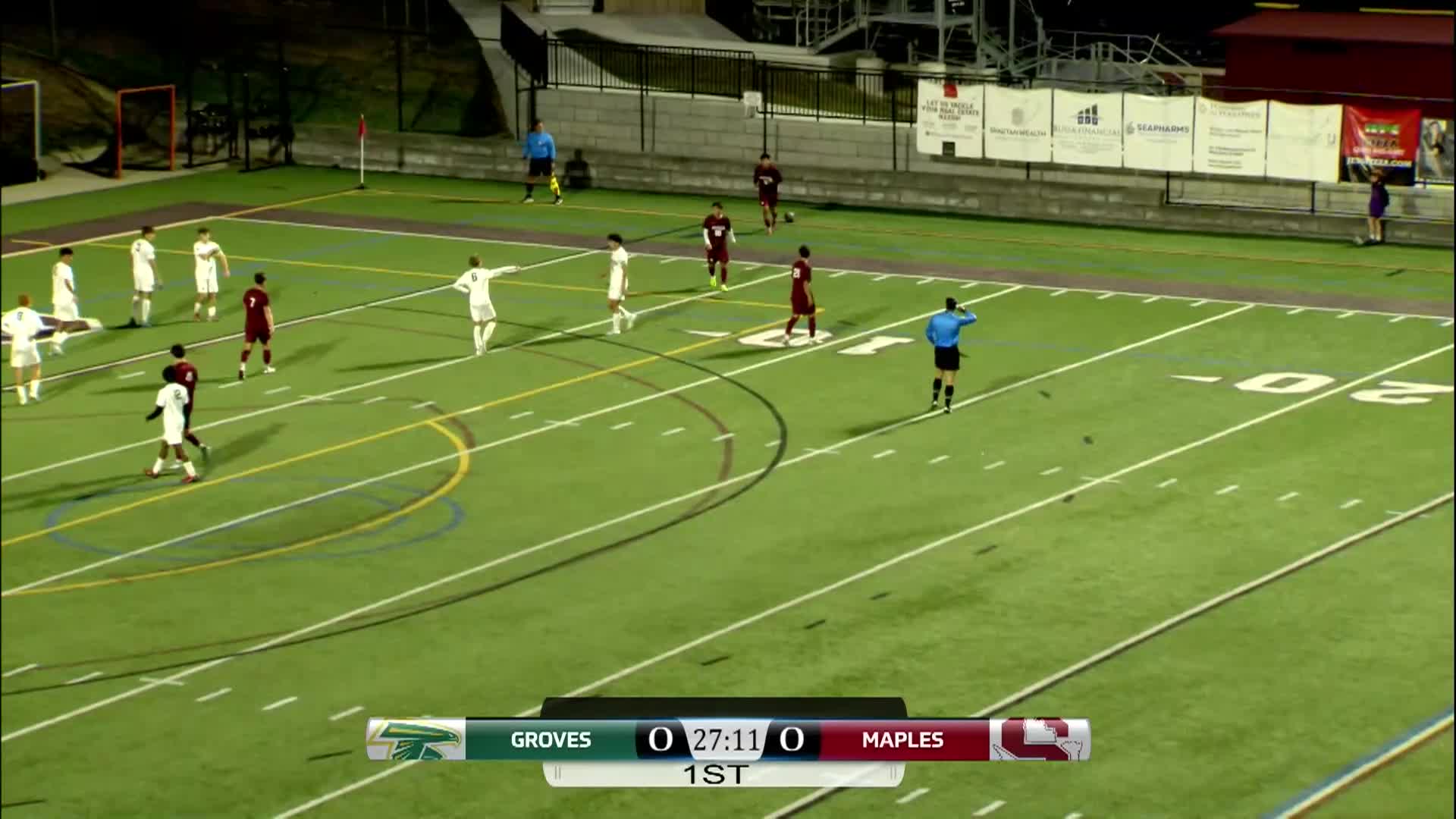 BACB Sports Boys Soccer Groves Falcons vs Seaholm Maples 2025