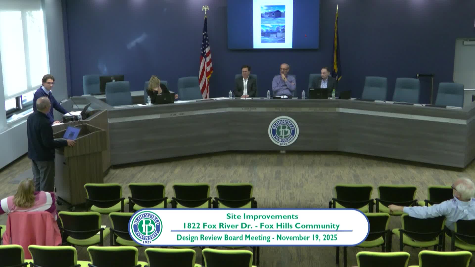 Bloomfield Township Design Review Board Meeting on November 19, 2025
