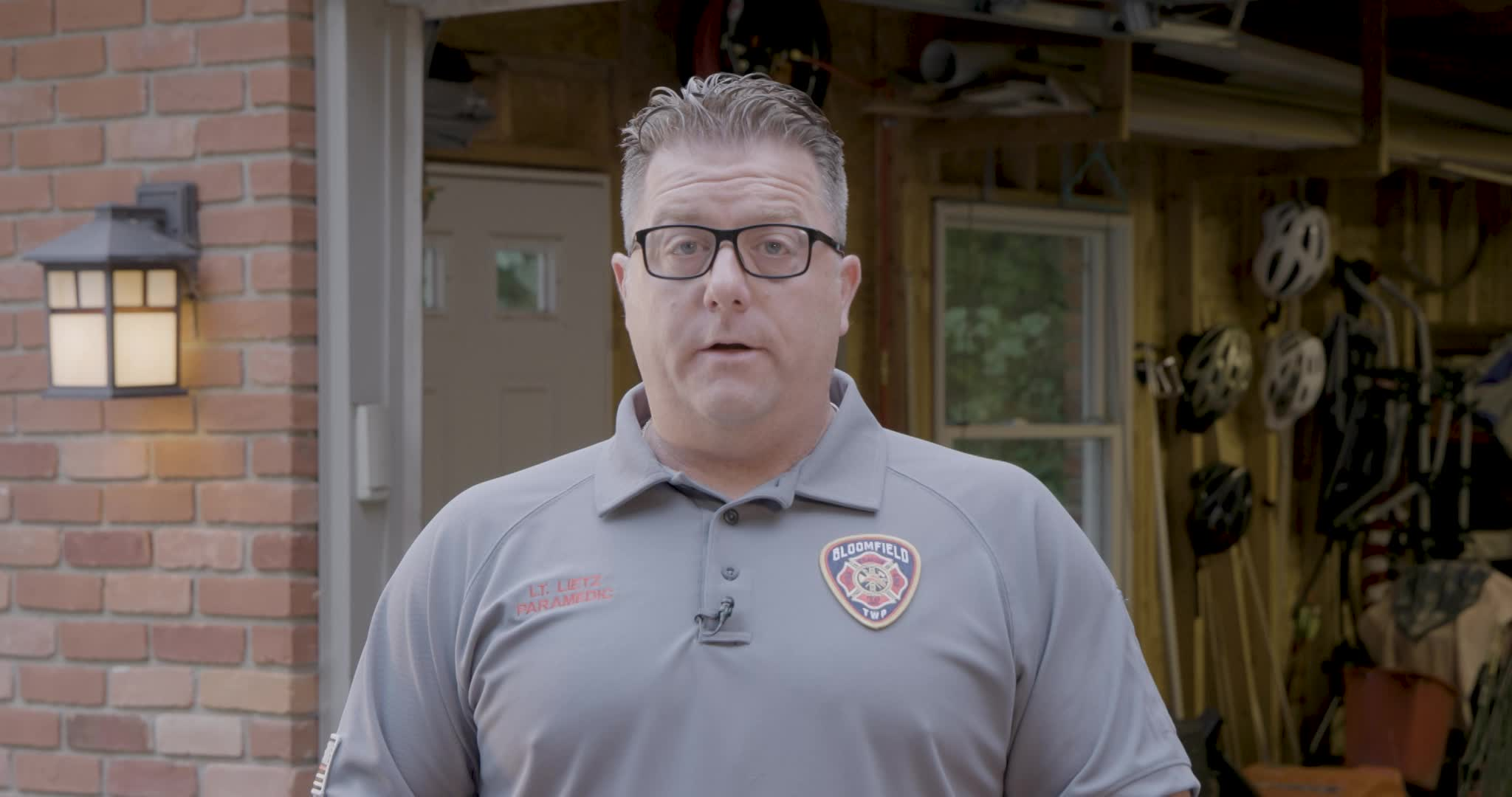 Bloomfield Township Fire Department 'Generator Safety with Lt. Ed Lietz PSA'